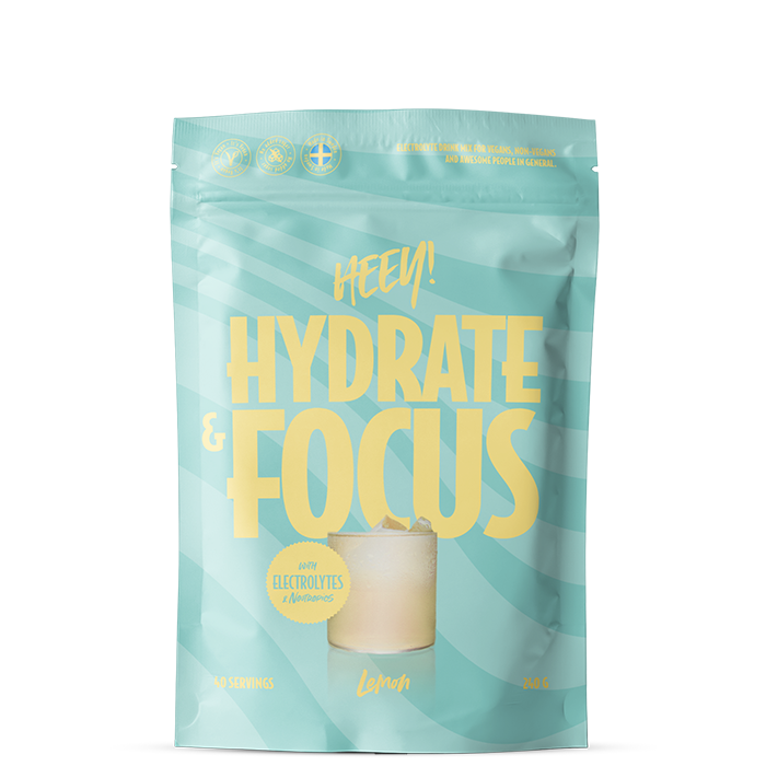 Hydrate Focus Elektrolyter Lions Mane Citron 240 g