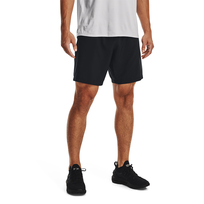 UA Woven Graphic Shorts Black/White