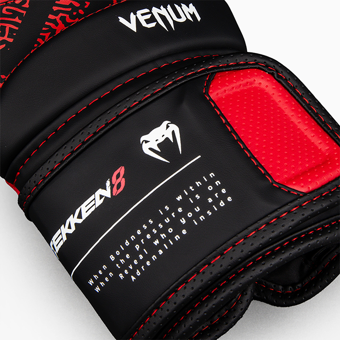 Venum x TEKKEN 8 Boxningshandskar Kazuya R&ouml;d Svart