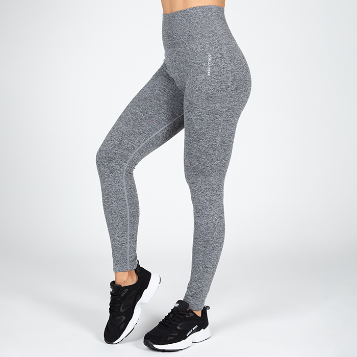 Gorilla Wear Quincy Seamless Leggings Grey Melange