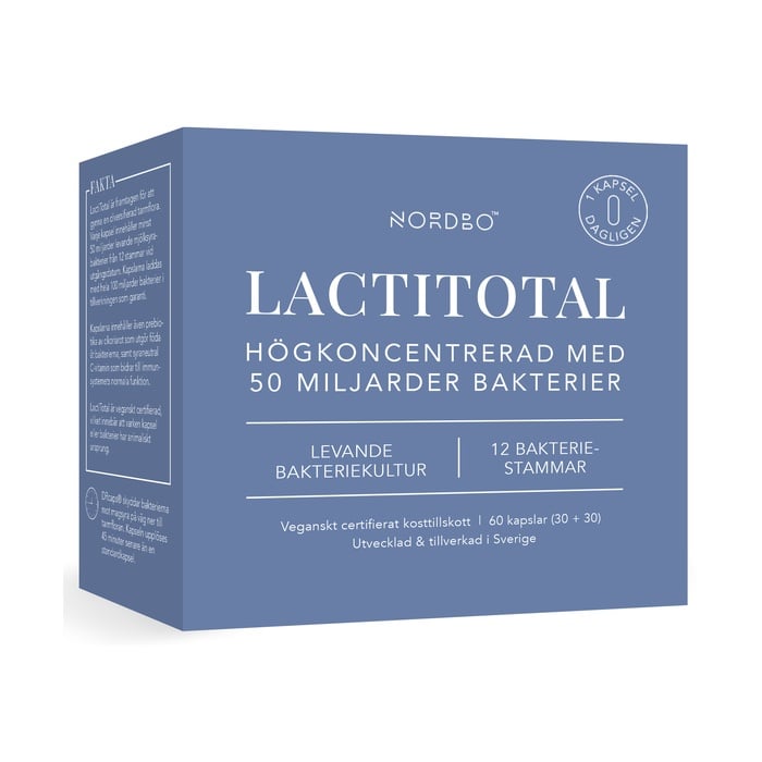 LactiTotal 50 miljarder 60 kapslar
