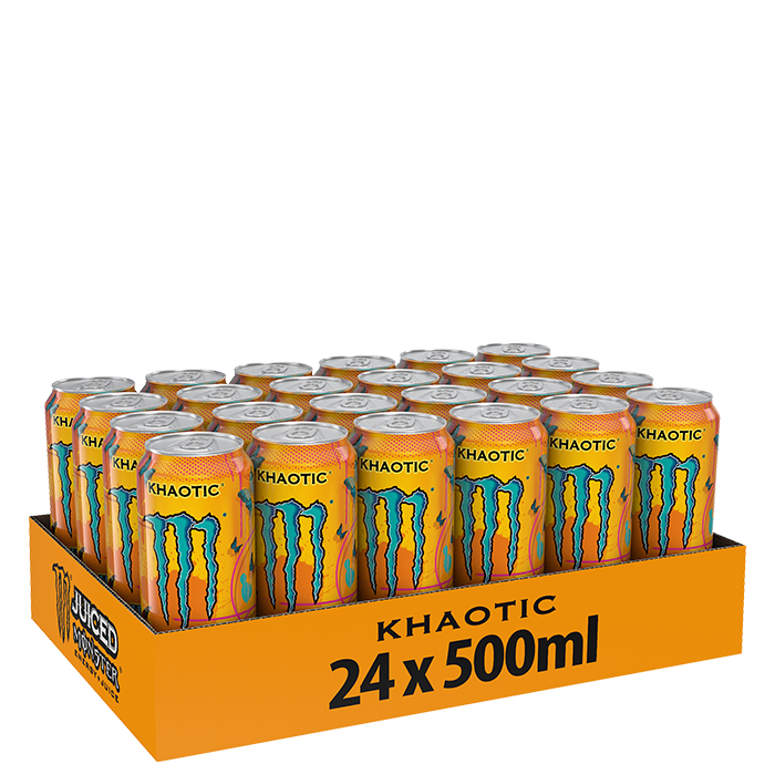 Läs mer om 24 x Monster Energy, 50 cl, Khaotic