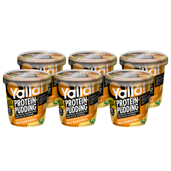 Bild av 6 x Yalla Proteinpudding BCAA 200g