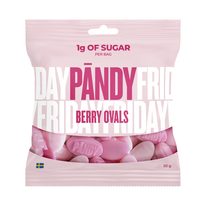 Pändy Candy 50 g Berry Ovals