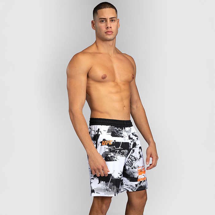 UFC Zenith by Venum Fight Week Tr&auml;ningsshorts Svart Vit Orange