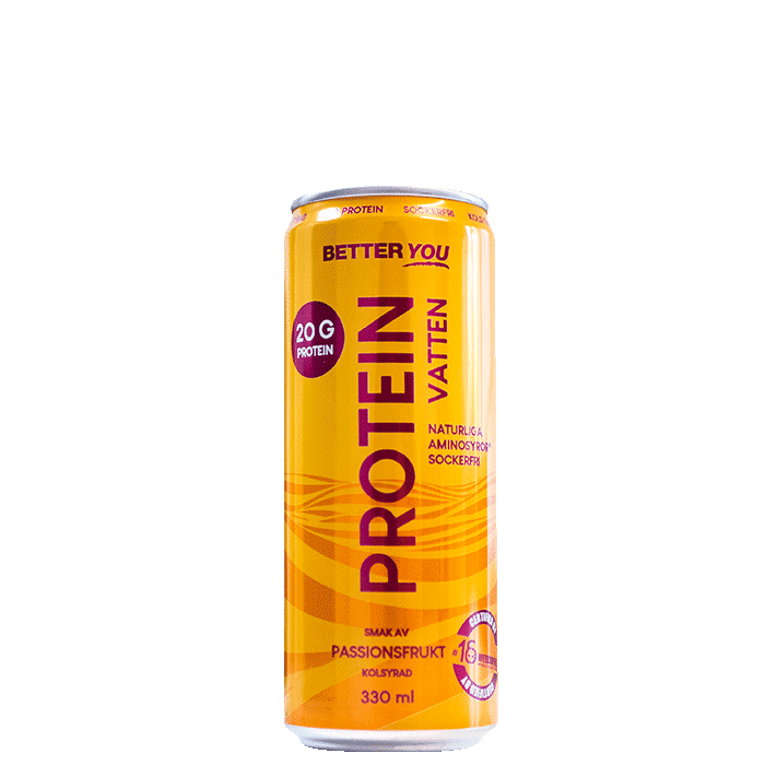 Läs mer om Proteinvatten Passionsfrukt, 330 ml