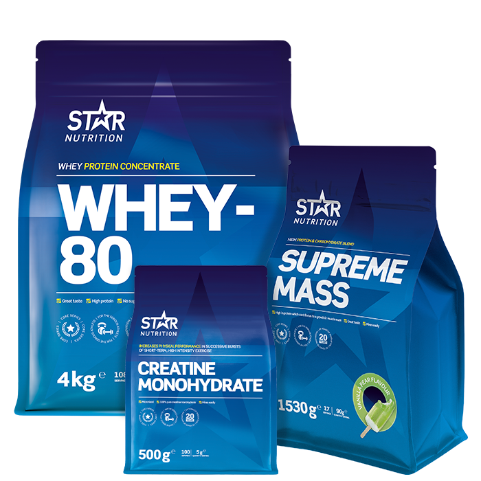 Före och efter träningen