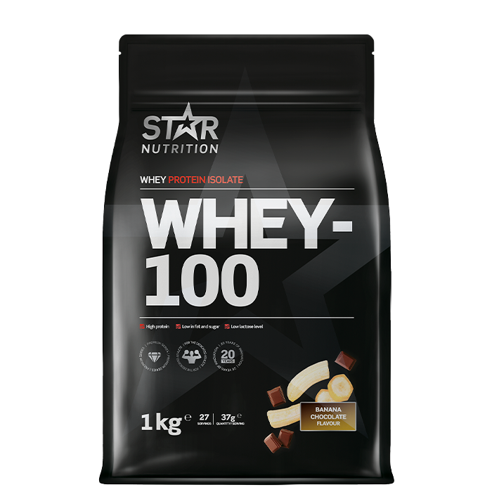 Star Nutrition Whey-100 Vassleprotein 1 kg