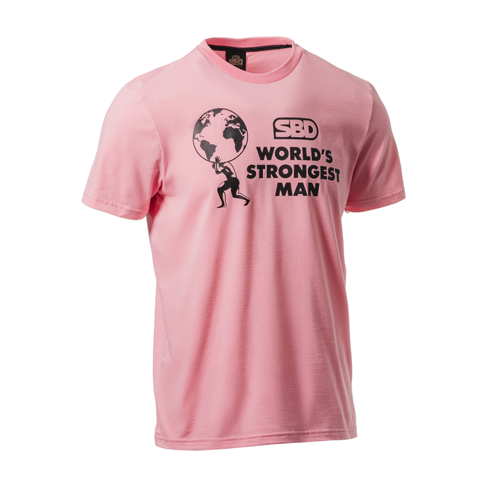 World Strongest Man 2026 T-Shirt Heats Rosa