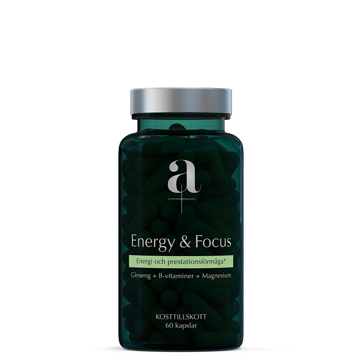 Energy & Focus 60 kapslar