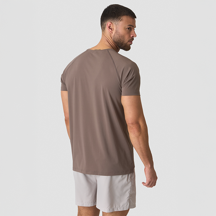 Workout Melange Tr&auml;ningstshirt Gr&aring;melerad