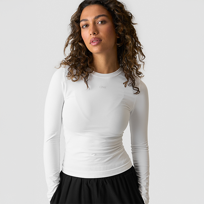 Essence Seamless Långärmad Vit