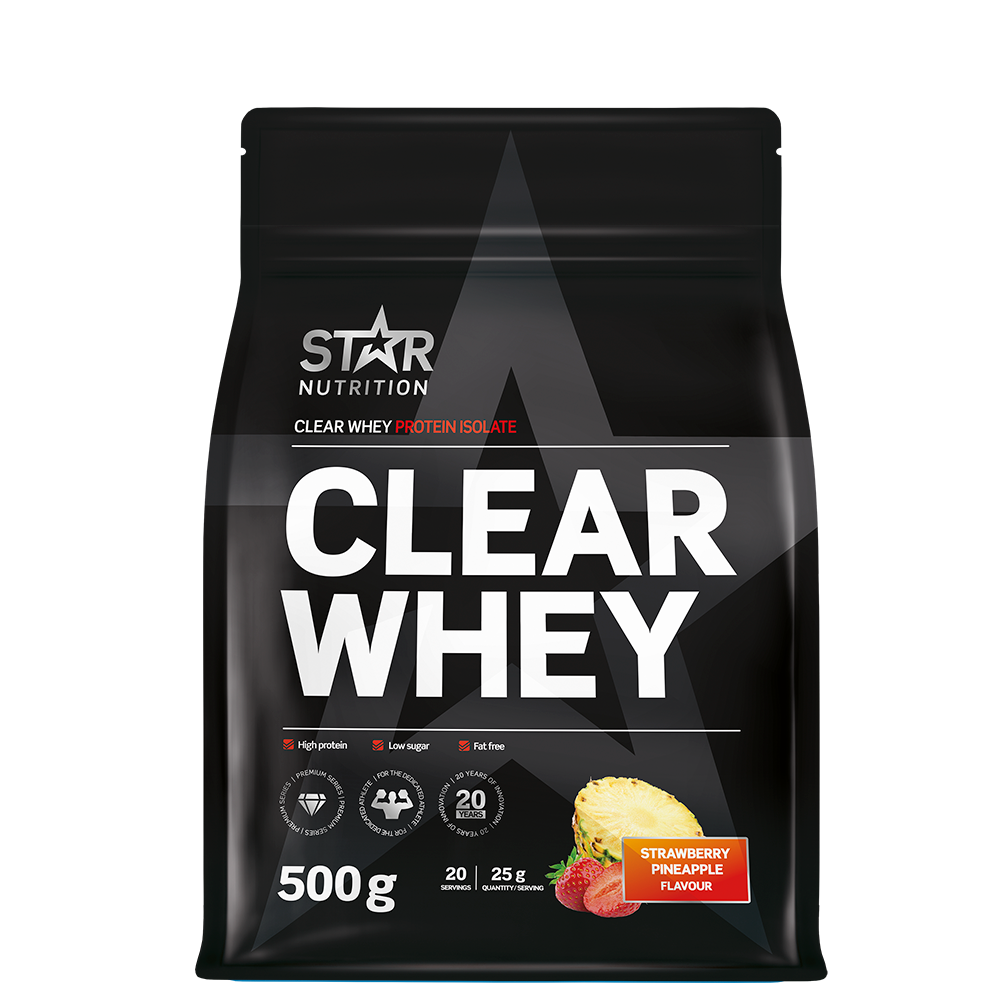 Clear Whey Vassleprotein 500 g
