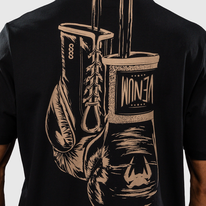 Venum Fight Icon Cotton T-Shirt Black