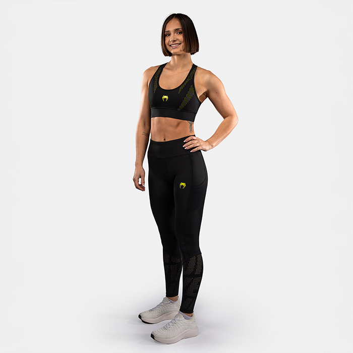 Venum Lazer Sport‑BH Svart Gul