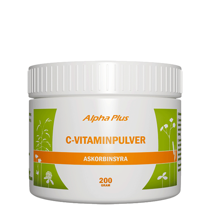 Alpha Plus C-vitaminpulver 200 g