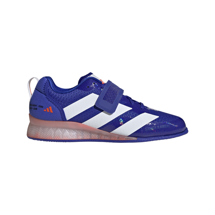 Adipower Weightlifting 3 Skor BlåVit/Orange