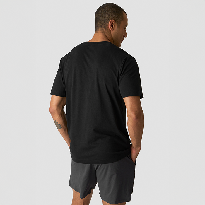 Everyday T-shirt i bomull Svart