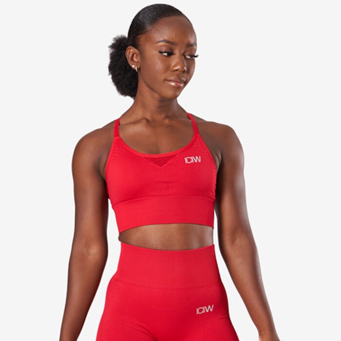 Bild av Dynamic Seamless Sports Bra, Deep Red