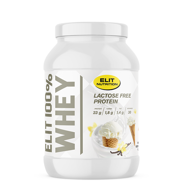 ELIT 100% Whey Laktosfritt Proteinpulver 900 g