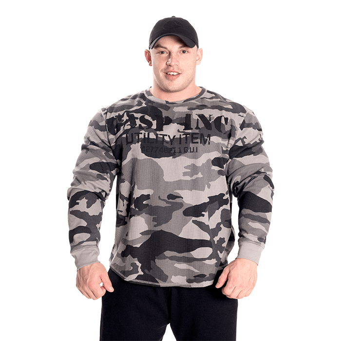 GASP Thermal Gym Sweater Tactical Camo