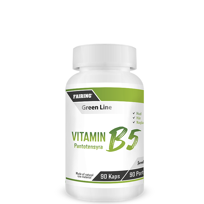 Vitamin B5 90 kapslar