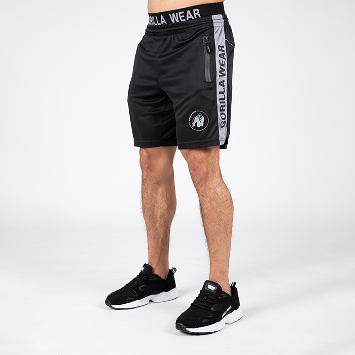 Gorilla Wear Atlanta Shorts Black/Grey