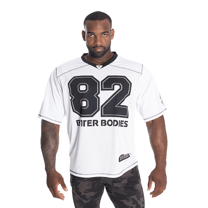 Bild av BB Football Tee, White