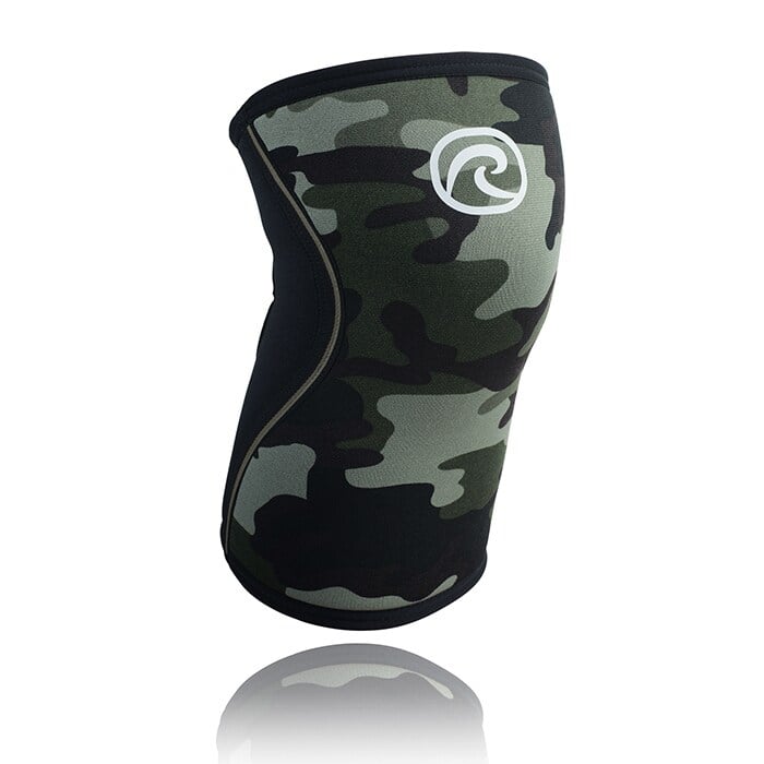 RX Kn&auml;skydd 7mm Camo/Svart