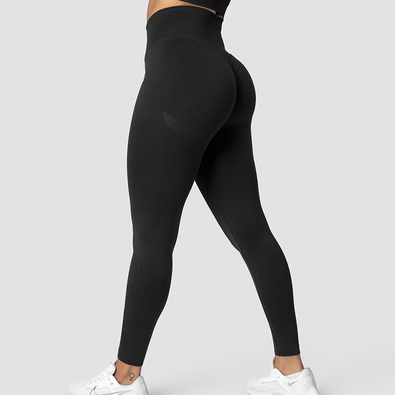 ICANIWILL Scrunch Seamless Tights Black