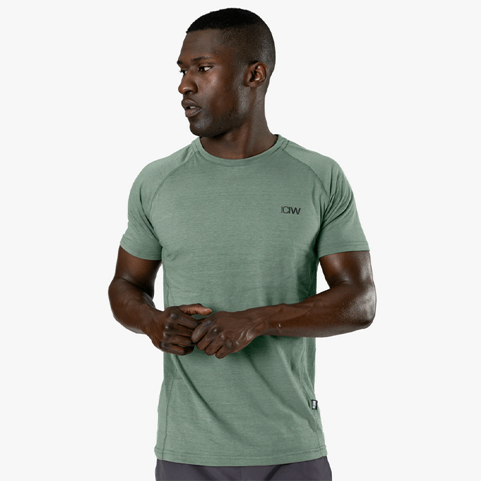 Training Tri-Blend T-shirt, Racing Green