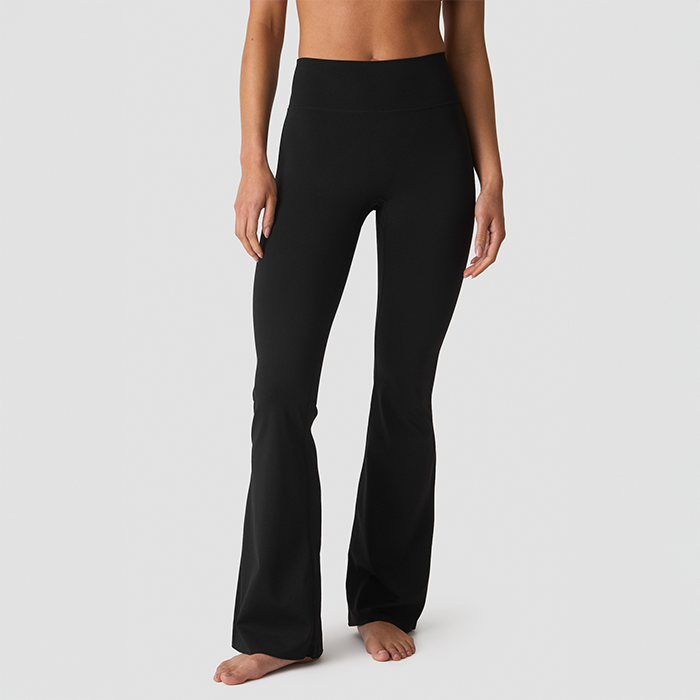 Nimble Flared Tights Svart