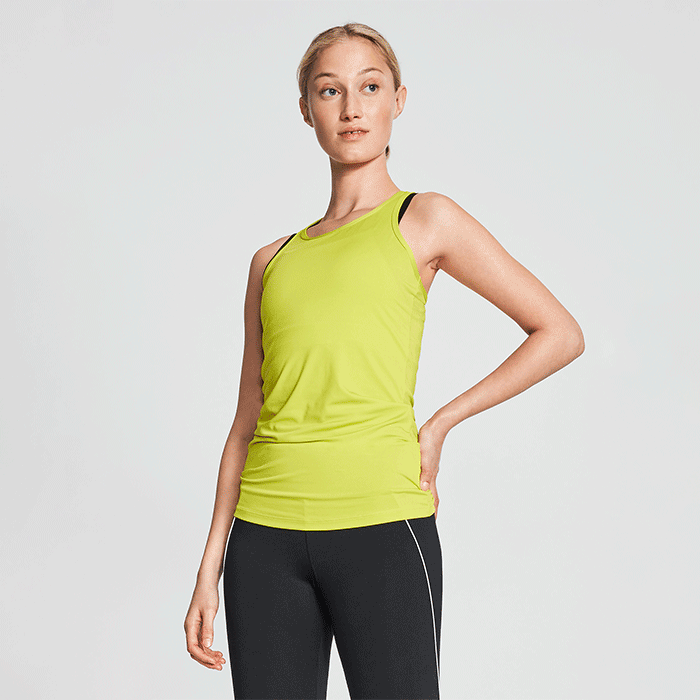 Bild av Leona Long Tank Top, Neon Sun