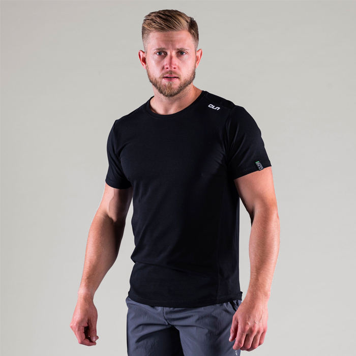 Läs mer om CLN Trap Bamboo T-shirt, Black