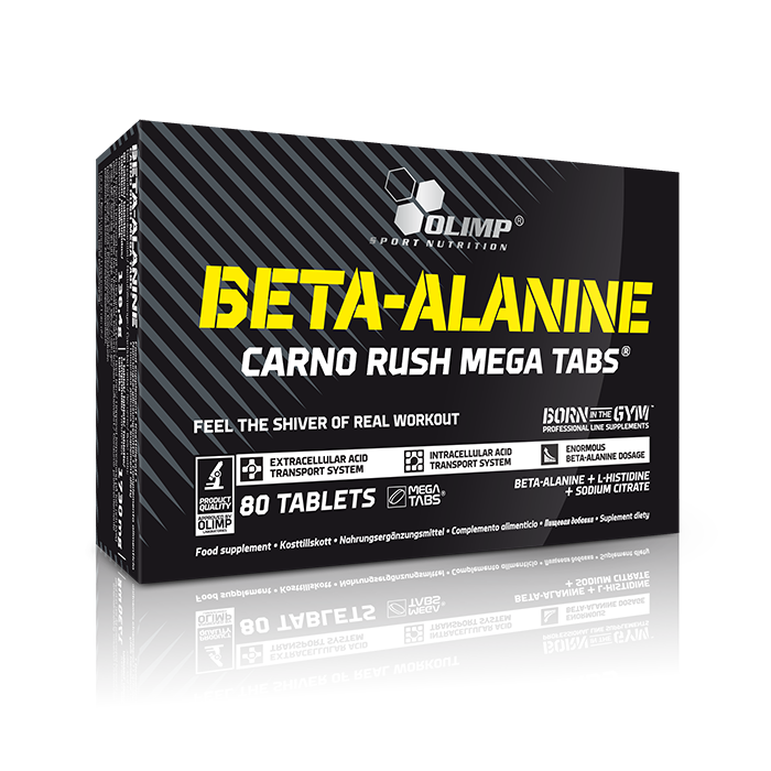 Beta Alanine Carno Rush 80 Mega Tabs