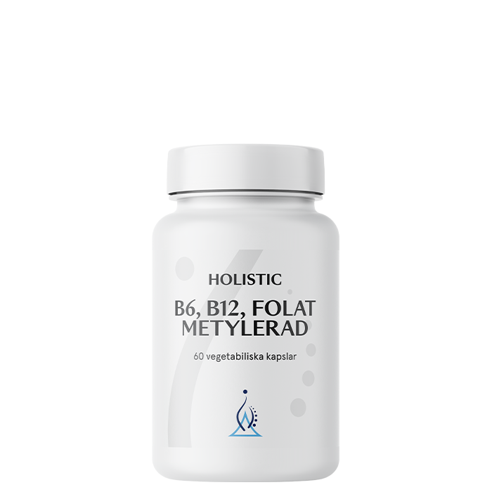 B6 B12 Folat Metylerad 60 kapslar