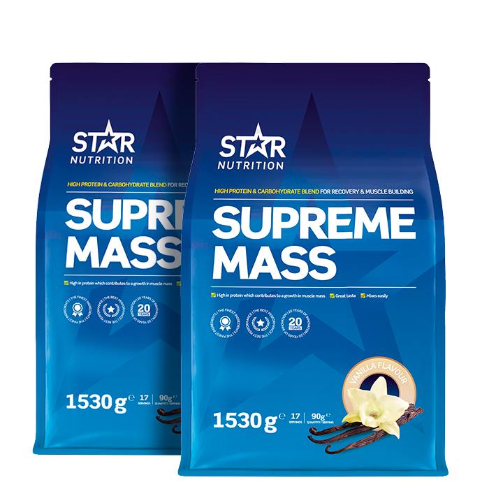 Star Nutrition 2 x Supreme Mass 1530 g