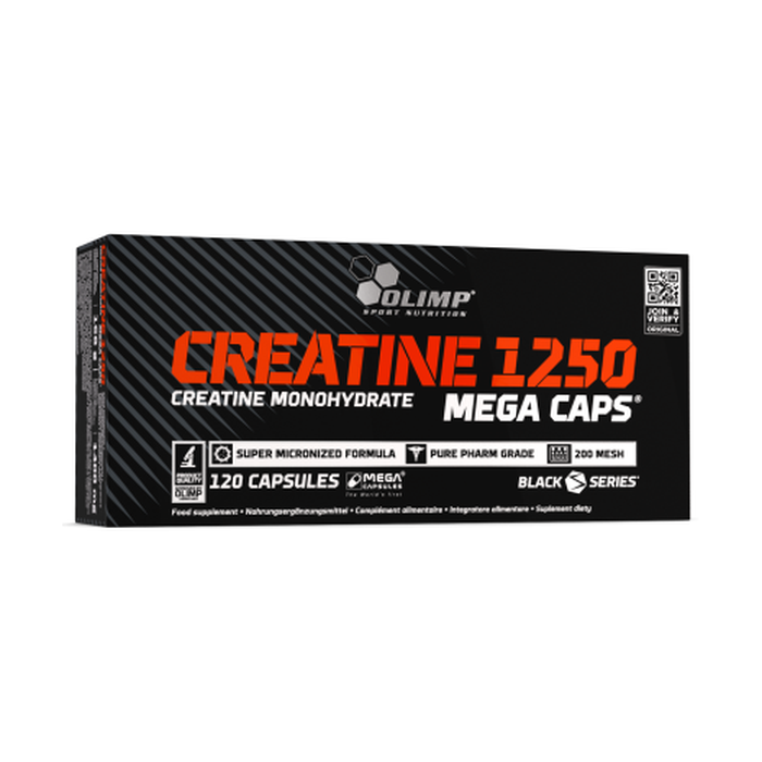 Creatine 1250 Kreatin Monohydrat 120 Mega Kapslar 120_caps