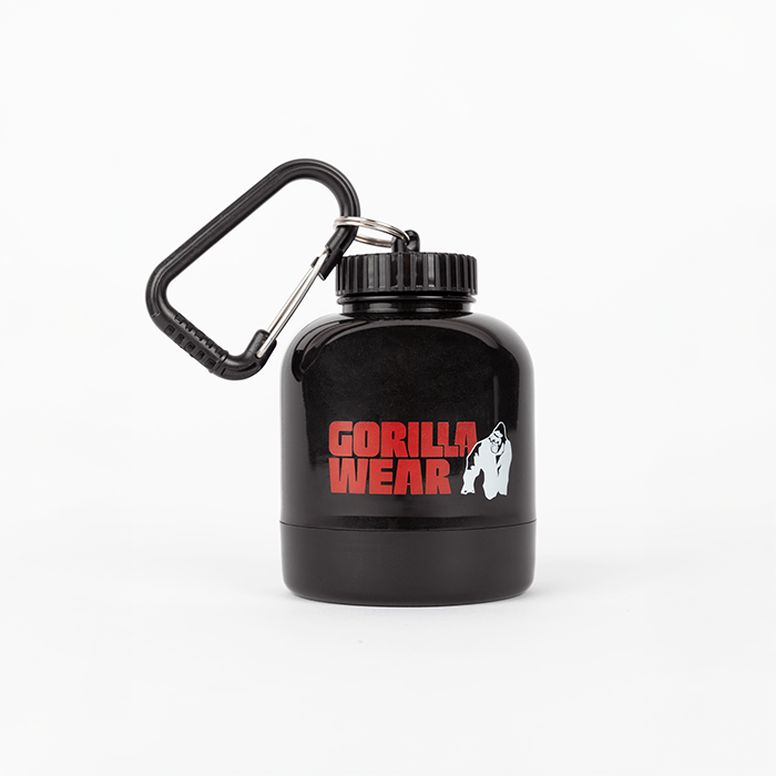 Supplement Funnel Nyckelring Svart - Gorilla Wear