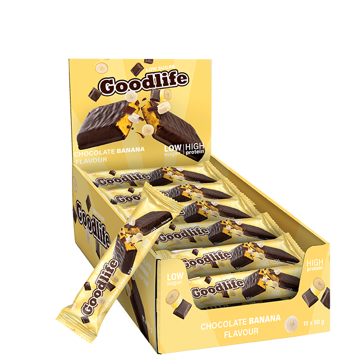 Läs mer om 15 x Goodlife Low Sugar, 50 g