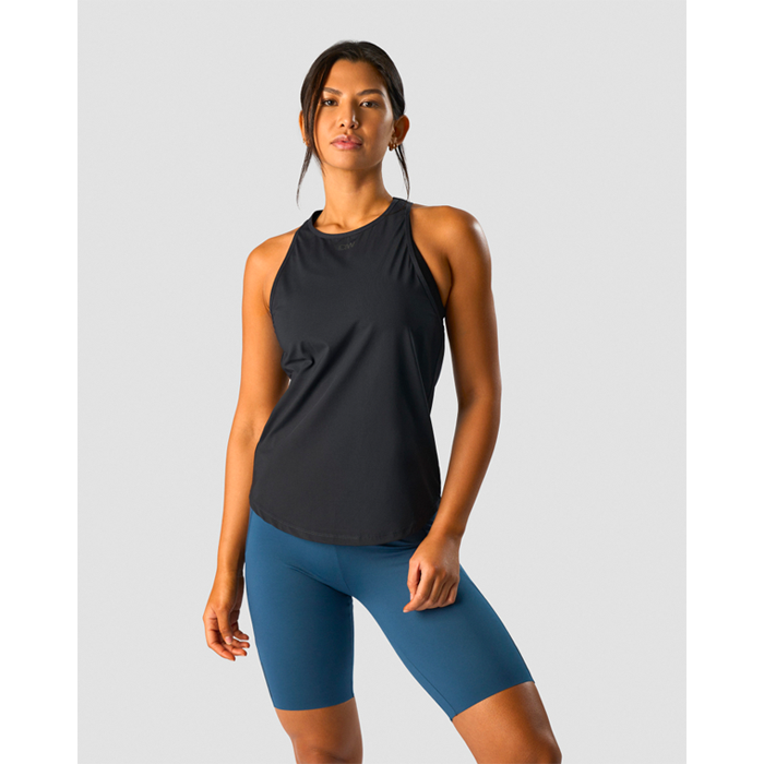 ICANIWILL Charge Tank Top Wmn Black