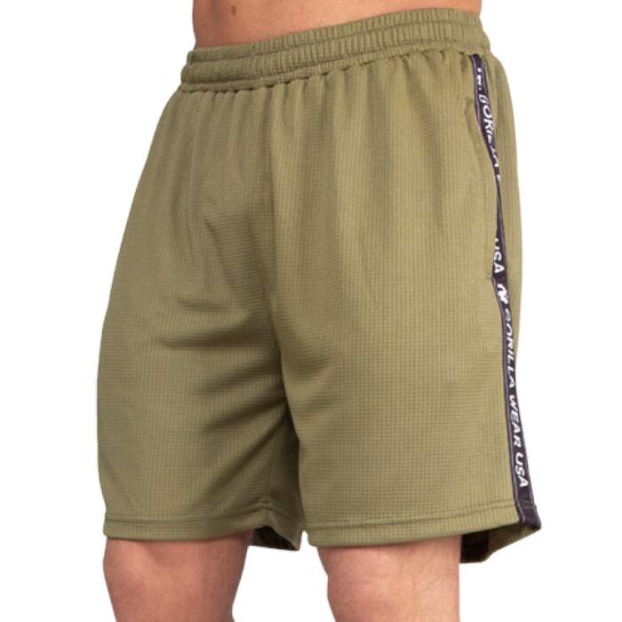 Reydon Mesh Shorts, Army Green