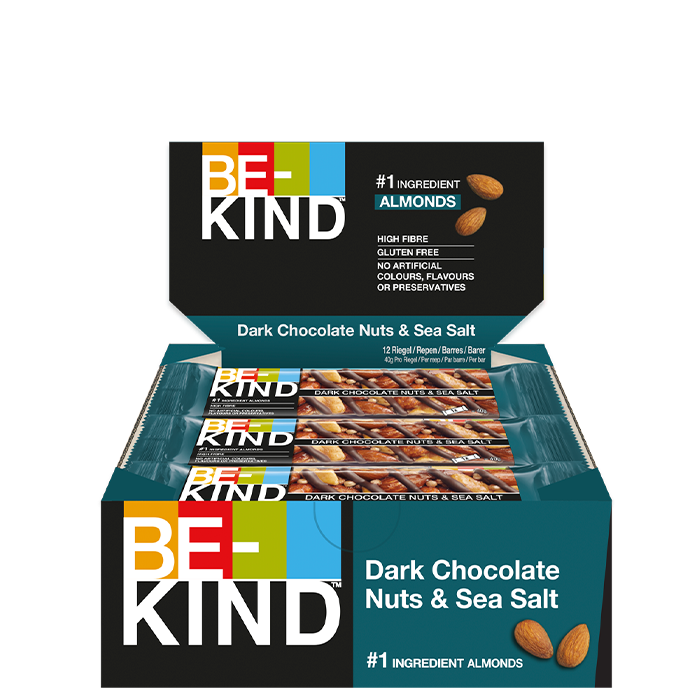 12 x Core Bar 40 g Mörk Choklad Nötter Havssalt