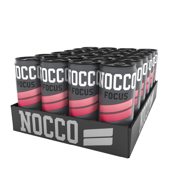 24 st NOCCO FOCUS Flak 330 ml