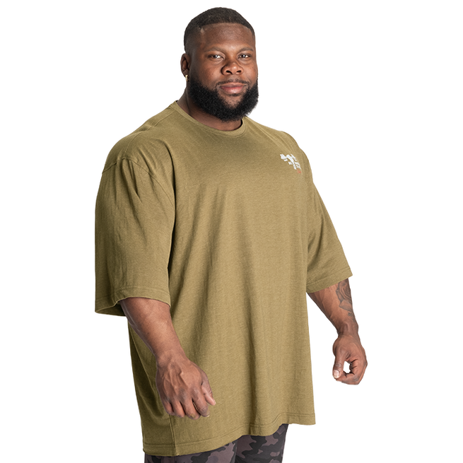 Harder To Kill Iron Tee,Army Green Melange