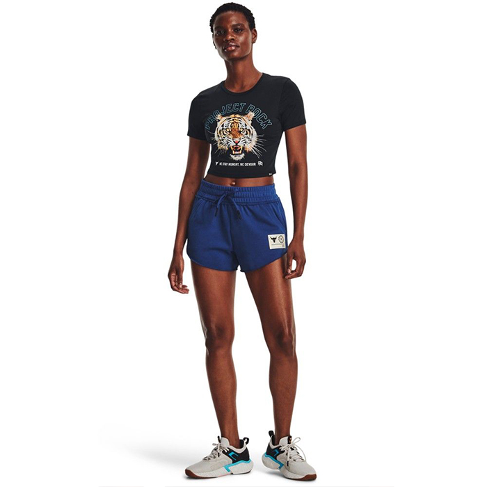 Läs mer om Project Rock Stay Hungry Crop SS Black