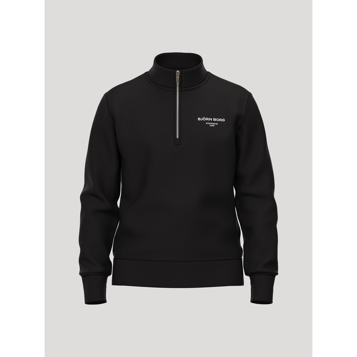 Borg Essential 1 Half Zip Tröja Svart