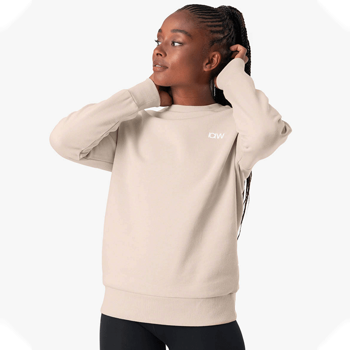 Bild av Essential Crewneck, Beige