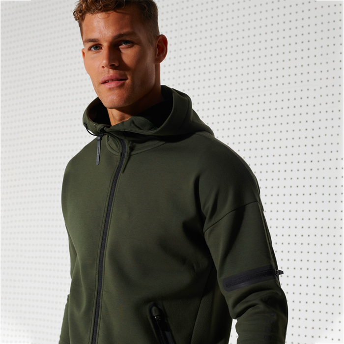 Bild av Training Gymtech Ziphood, Army Khaki