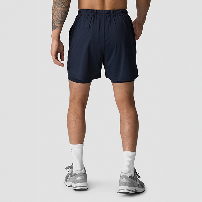 Stride Shorts Marinbl&aring;